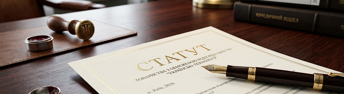 Внесення змін до статуту підприємства (ТОВ)